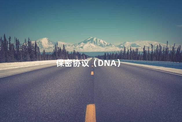 保密协议（DNA）