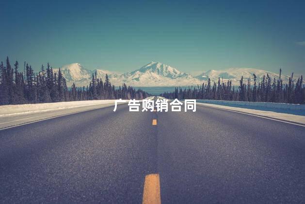 广告购销合同